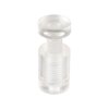 Outwater Round Standoffs, 1 in Bd L, Clear Acrylic, 3/4 in OD 3P1.56.00916